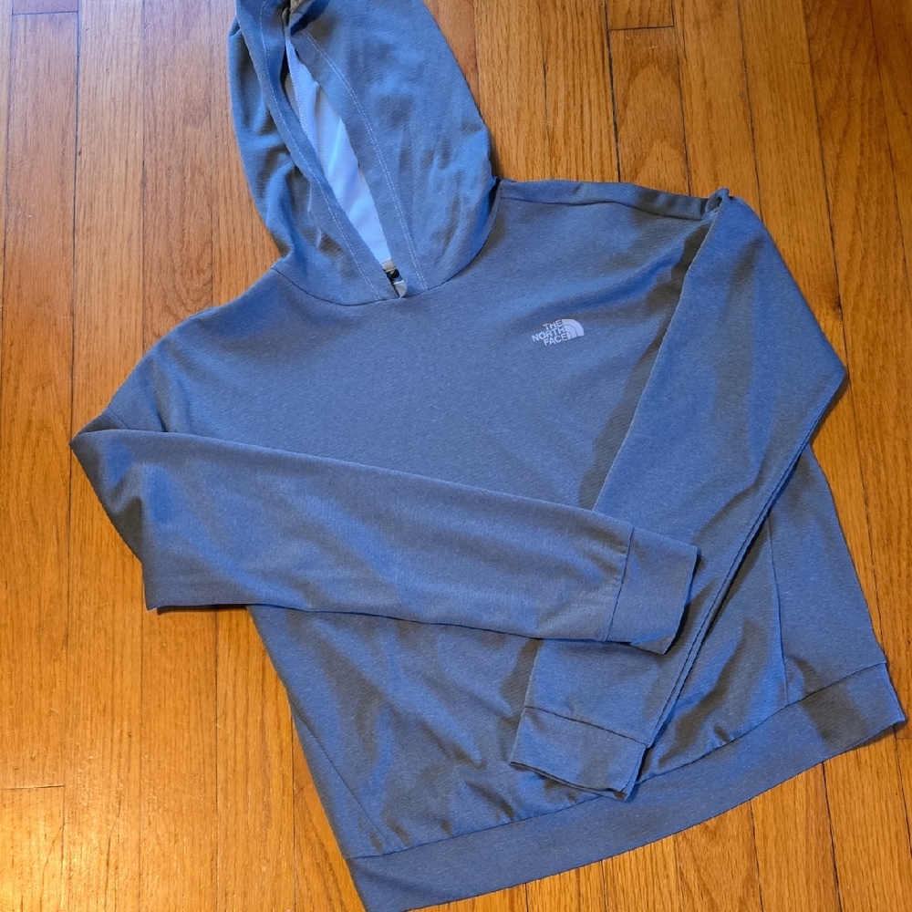 The North Face Women's Gray Lightweight Hoodie